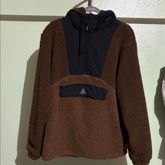 HUF Brown and Black Performance Jacket - Picture 2 of 5